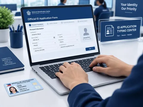 Emirates ID typing and document services