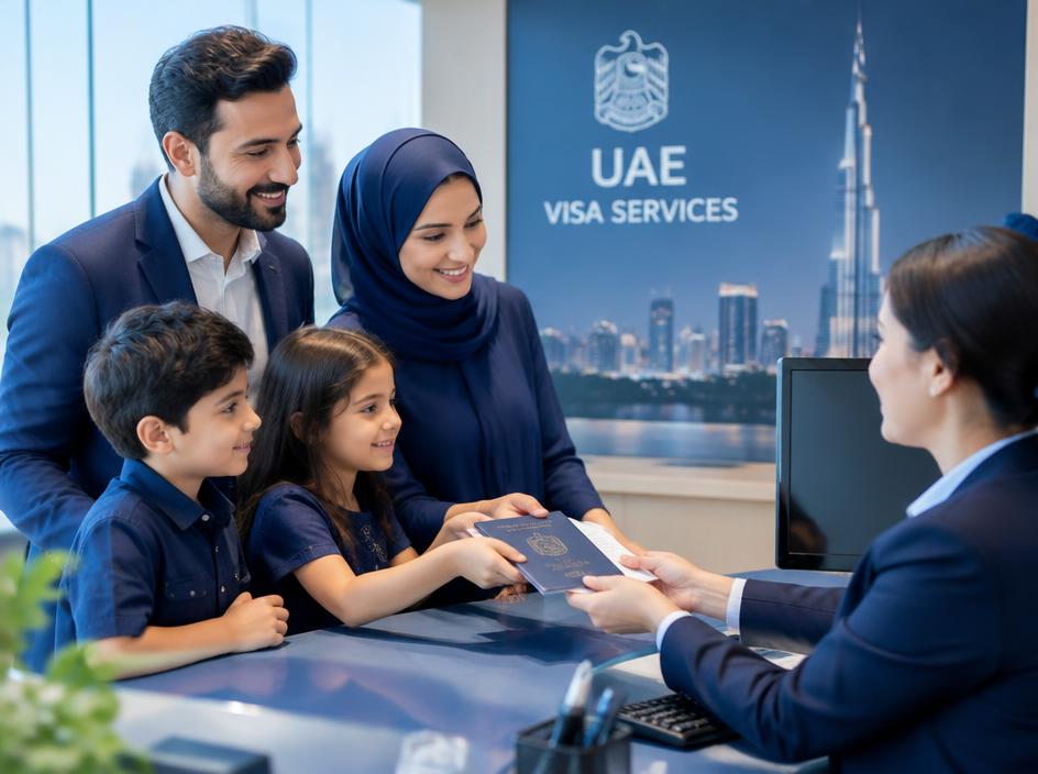 Family visa services in Dubai